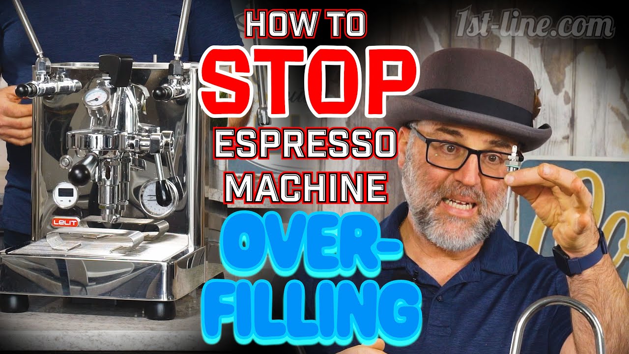 Espresso Machine Overfilling Issue: Explained with Lelit Bianca