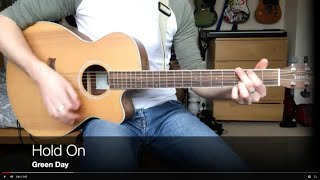 Hold On - Green Day (Guitar Cover)