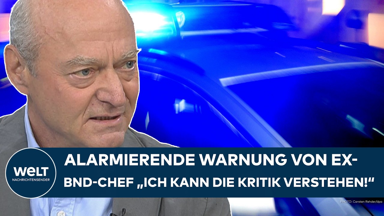 SCHOCK-WARNUNG: Deutschland in Gefahr? Ex-BND-Chef mit deutlichen Worten! "Immer hinterher hinken?"