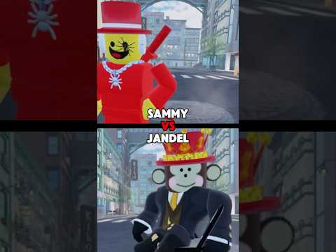 Sammy vs jandel admin roblox #roblox #growagarden #stealabrainrot