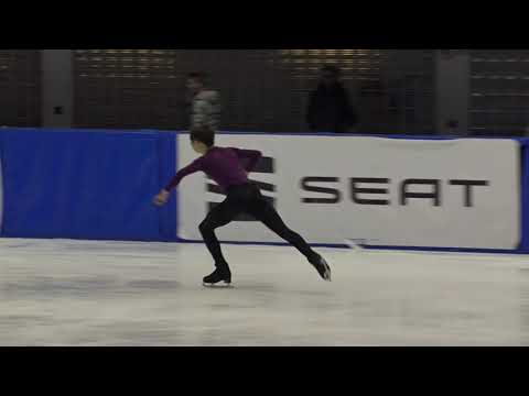 13th Santa Claus Cup 2019: Nico Steffen(SUI) - FS Junior Men Free Skating
