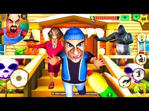 Scary Robber Home Clash - New Update New Levels Gameplay (Android, iOS)