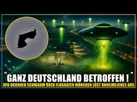 UFO Drohnen über Flughafen München lösen massive radioaktive Strahlung über Deutschland aus ?!