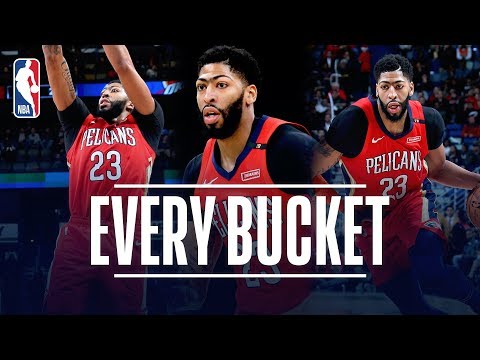 Every Bucket From Anthony Davis' Back-To-Back 40-Point Games!