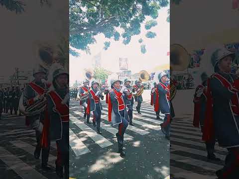 University of Nueva Caceres Band,Majorettes and ROTC 🎺🥁