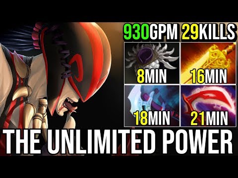 EPIC 29Kills 930GPM in 21Minutes [Bloodseeker] UNLIMITED POWER 7.19b | Dota 2 FullGame