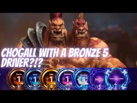 ChoGall Twisted Nether - CHOGALL WITH BRONZE 5 DRIVER?!? - B2GM Season 5 (Bronze 4)