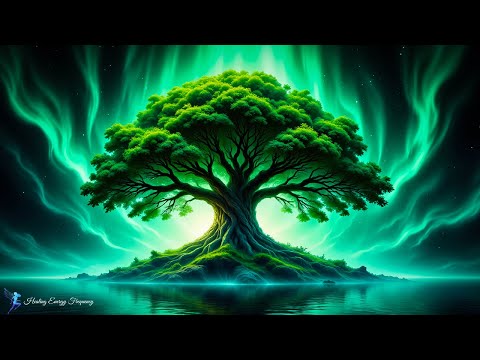 Cleans the Aura and Space | Power, Healing & Energy Alignment | TREE OF LIFE + Solar Plexus Chakra