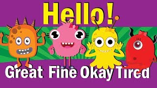 Hello Song | Hello How Are You | Hello Song for Kids | Kindergarten &amp; ESL | Fun Kids English