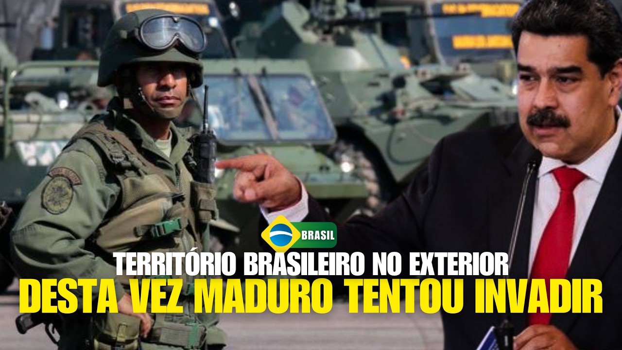 Tropas de MADURO Tentam Invadir Território Controlado pelo BRASIL!