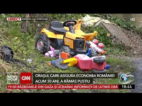 Aninoasa. Un oraș mort pe un munte de cărbune