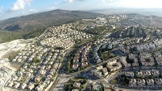 preview picture of video 'Flight over Yokneam & area 19/9/14'