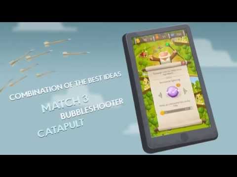 GALLIA Rise of Clans - Match 3 Video