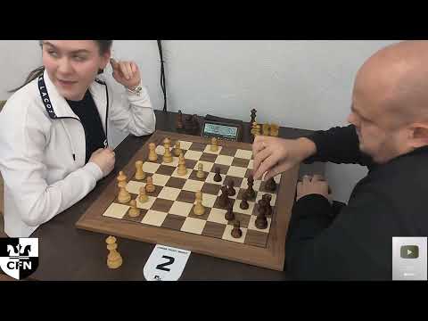 WFM Fatality (1842) vs A. Chumachenko (1837). Chess Fight Night. CFN. Rapid