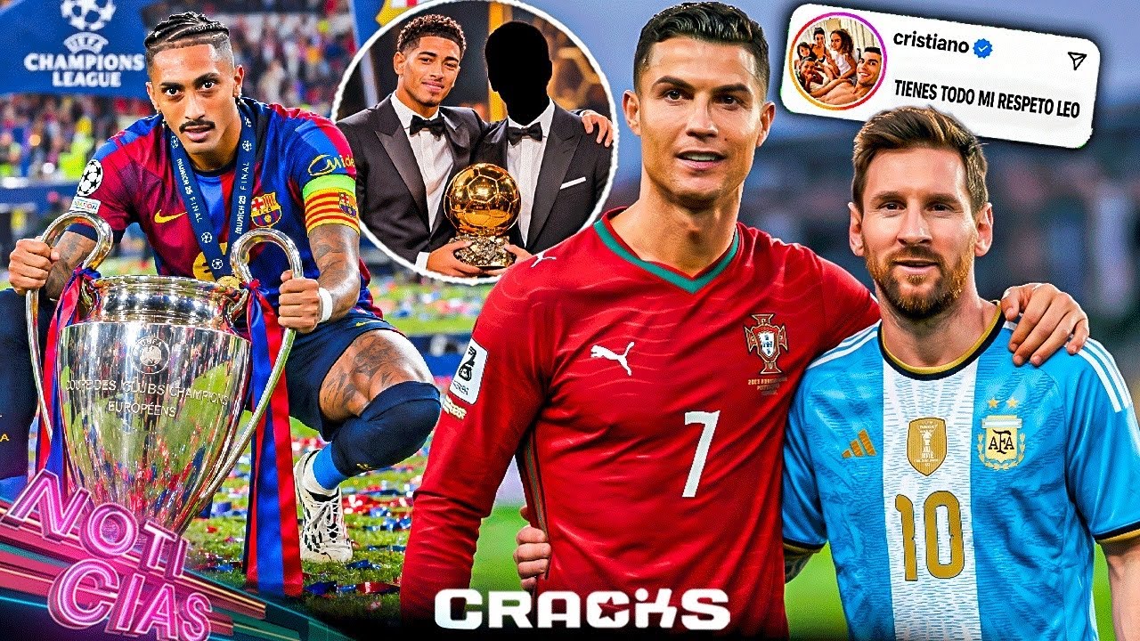 Mensaje de CR7 a Messi; compañeros ignoran | El BdO para Jude | “Raphinha dará la 6ª” | Van tras JJ