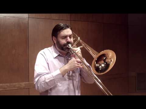 2018-2019 TMEA Bass Trombone Etude #2