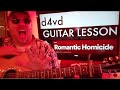 How To Play Romantic Homicide - d4vd Guitar Tutorial (Beginner Lesson!)