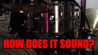 Video thumbnail for SOUND DEMO - SONOR Kompressor 14x8 Aluminium Snare Drum by James Chapman