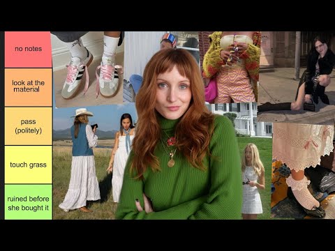 ranking different fashion aesthetics! blokette, soft grunge, coastal cowgirl??