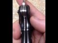 How to close a folding knife.
