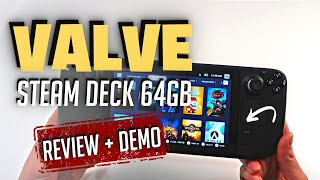REVIEW AND DEMO of VALVE Steam Deck 64GB