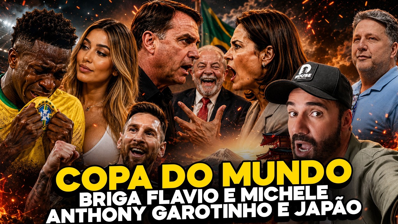 COPA DO MUNDO | BRIGA ENTRE FLAVIO E MICHELE | GAROTINHO | VIAGEM AO JAPÃO - STAND UP DIOGO PORTUGAL