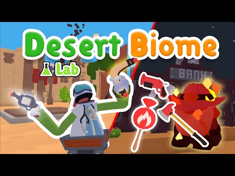 Yeeps New Desert Biome Lab is MASSIVE!!!🔥🏜️ (Fire, Revolvers, New Maps & Gamemodes, 10 New Gadgets!)