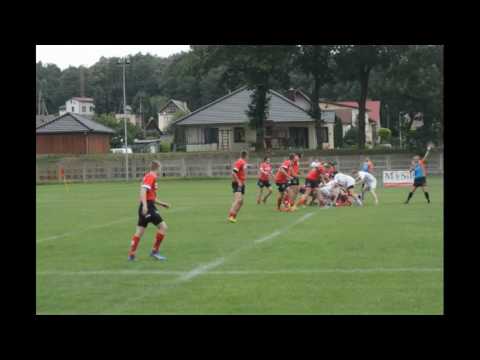 Bolec.Info Fragmenty meczu rugby Budowlani Lublin-Lechia Gdańsk Bolesławiec 19.07.2016