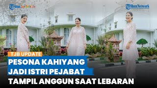 Pesona Kahiyang Ayu Jadi Istri Pejabat, Tampil Anggun Pakai Baju Kurung Pink di Hari Lebaran Ketiga