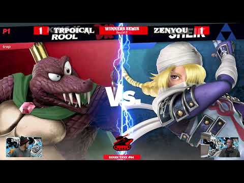 Shark Tank #64 Winners Semi Final Zenyou (Sheik, Mario) Vs Tropical (King K Rool) SSBU Tournament