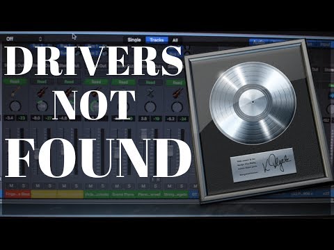 Selected Driver Not Found After Logic Pro X 10.4.5 Upgrade