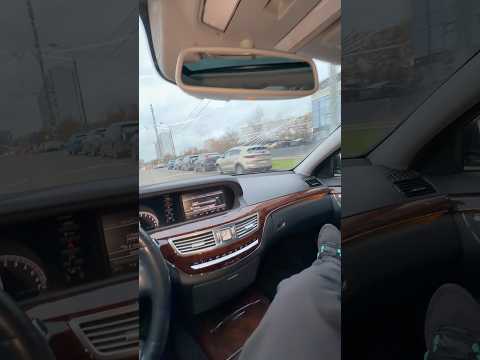 Прочное ли лобовое стекло в Mercedes S-class W221 #mercedesexpert