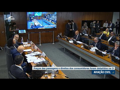 Alto preço de passagem aérea e direito do consumidor movimentam debate na CI