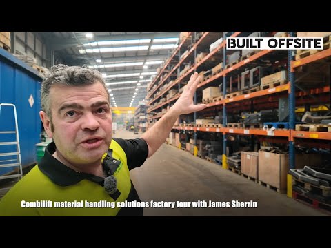 Inside Combilift’s Factory Supporting Modular Construction