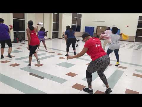 The A.Y.E. Team presents No Sweat line dance w/A.Y.E. twist