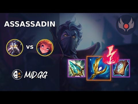 MID.GG: [ Assassadin ] Kassadin MID vs Zoe | NA GRANDMASTER | LOL Season 2025