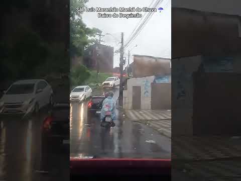 São Luís Maranhão Manhã de Chuva ☂️ Bairro do Bequimão #80smusic #chuvas #litoralrs