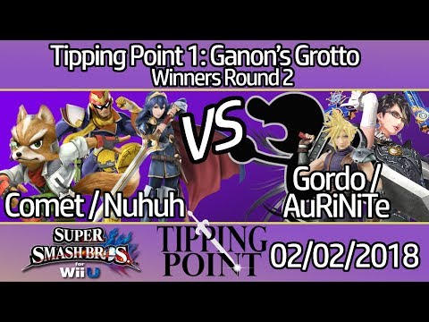 Comet / Nuhuh vs Gordo / AuRiNiTe - Round 2 Doubles - Tipping Point 1 w/ SSB4