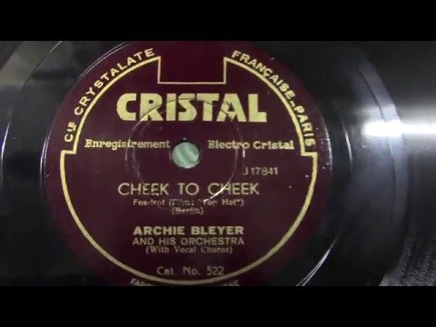 Archie Bleyer: Cheek to cheek. (1935).