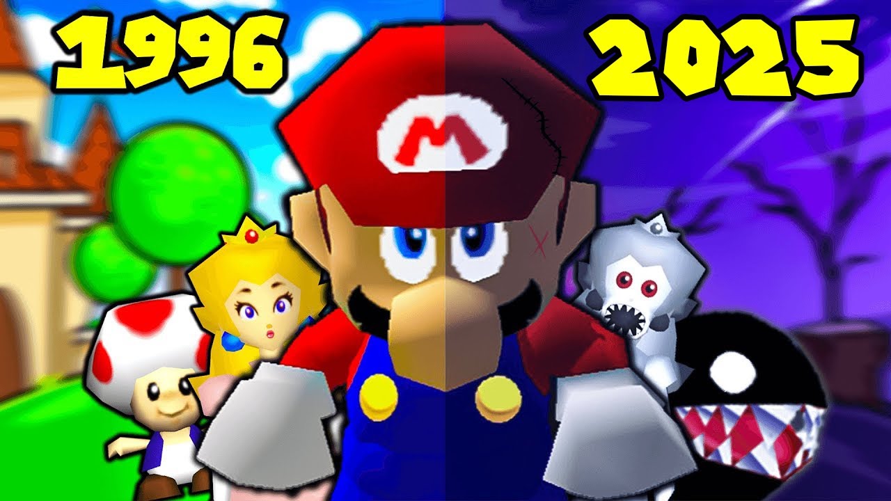How Super Mario 64 Slowly Became A Horror Game…