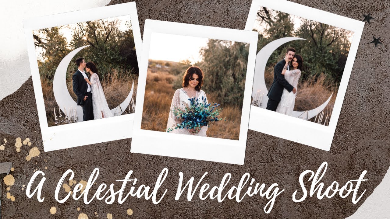 A Celestial Wedding Shoot