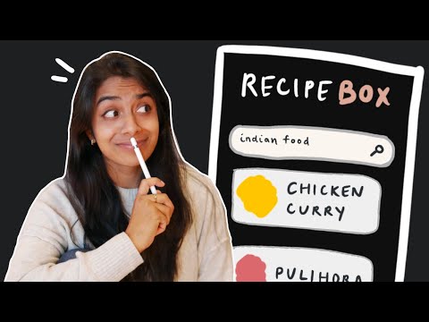 Designing A Mobile App to Store My Recipes