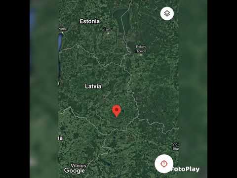 Локация дома 'Живу на хуторе в Латгалии'