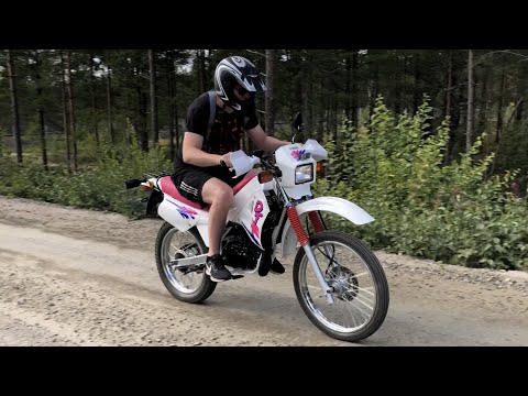 Yamaha DT 50 R - 1994 with 70 cc polini cylinder and 20 mm mikuni carburetor full power