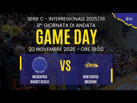 Messapica Basket Ceglie VS New Virtus Mesagne