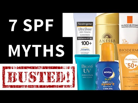 Top 7 Sunscreen and SPF Myths | Lab Muffin Beauty Science Video