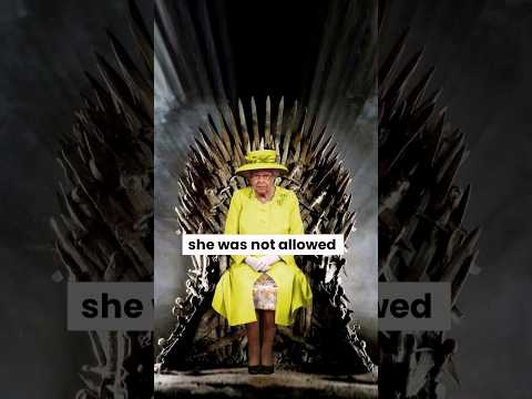 Why did the Queen Elizabeth refuse to sit on the Iron Throne? #queenelizabeth #gameofthrones