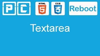 HTML5 and CSS3 beginners tutorial 48 - textarea