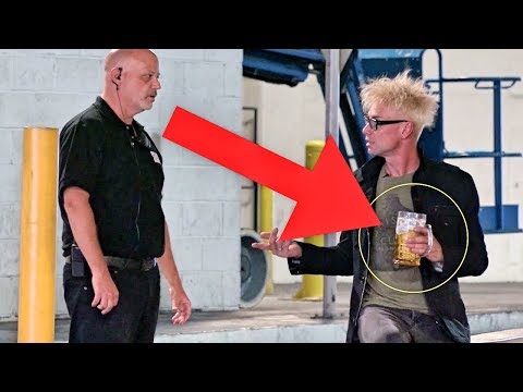 ESCAPING ARREST BY USING MAGIC!!! (Pranking Confused Security Guard!)