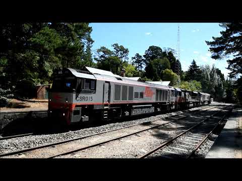 SCT Logistics Rail Adhesion Testing 9th Feb 2023 CSR23 SCT010 CSR015 Mt Lofty & Monarto, S Australia